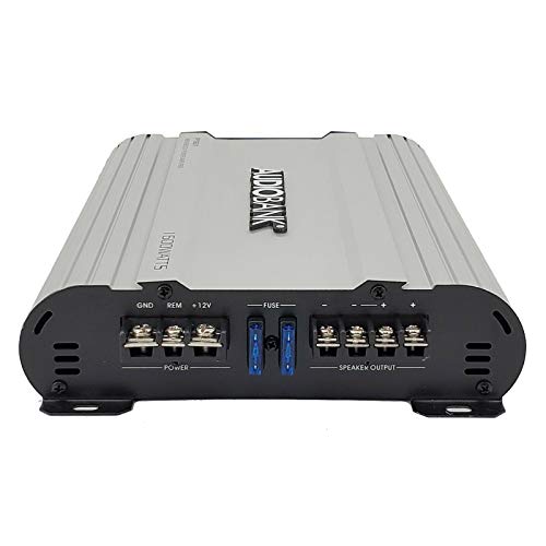 Audiobank Monoblock 1600 WATTS Amp Class AB Car Audio Stereo Amplifier P1601 Heavy-Duty Aluminum Alloy Heatsink, Class A-B Operation Remote On/Off Circuit Audiobank Monoblock 1600 WATTS Amp Class AB Car Audio Stereo Amplifier P1601 Heavy-Duty Aluminum Alloy Heatsink, Class A-B Operation Remote On/Off Circuit